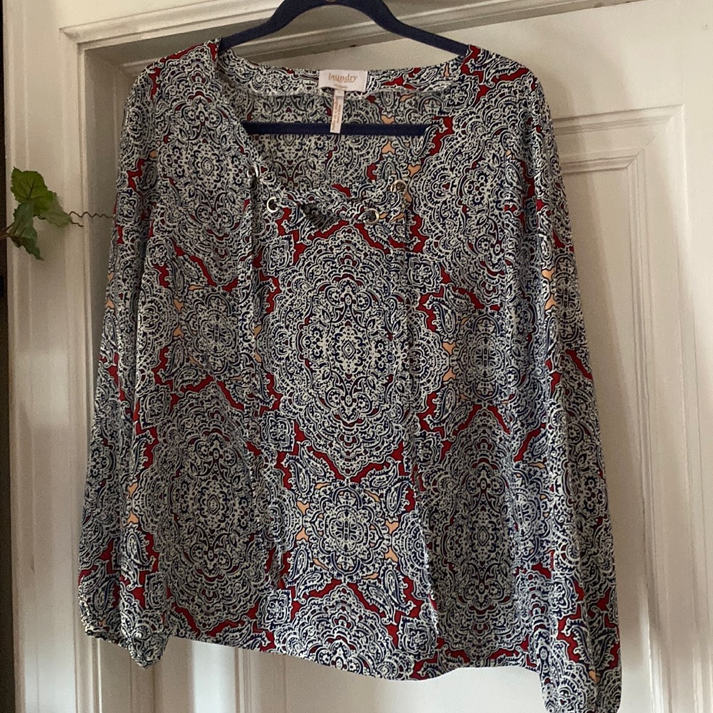 Laundry by Shelli Segal shirt small